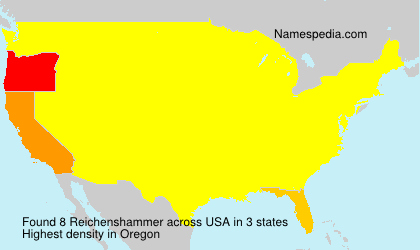 Surname Reichenshammer in USA Surname Reichenshammer in USA