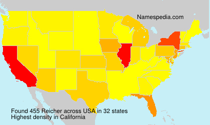 Surname Reicher in USA Surname Reicher in USA