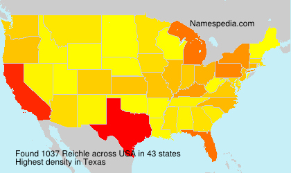 Surname Reichle in USA Surname Reichle in USA