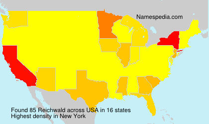 Surname Reichwald in USA Surname Reichwald in USA
