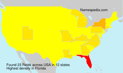 Surname Reids in USA Surname Reids in USA