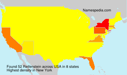 Surname Reifenstein in USA Surname Reifenstein in USA