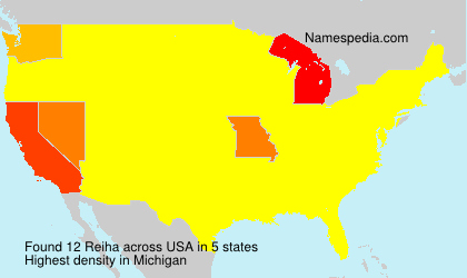 Surname Reiha in USA Surname Reiha in USA