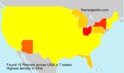 Surname Reihard in USA Surname Reihard in USA