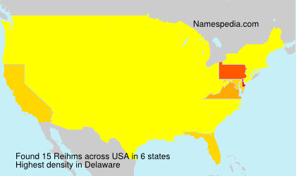 Surname Reihms in USA Surname Reihms in USA