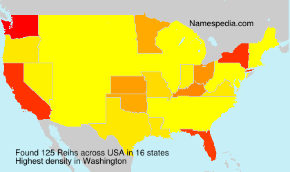 Surname Reihs in USA Surname Reihs in USA