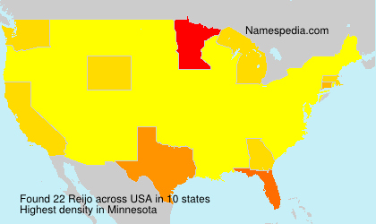 Surname Reijo in USA Surname Reijo in USA