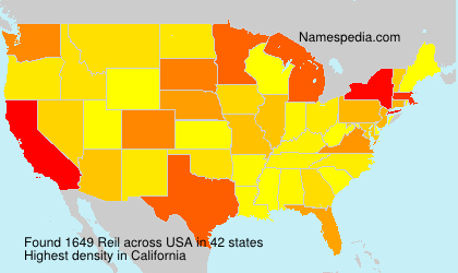 Surname Reil in USA Surname Reil in USA