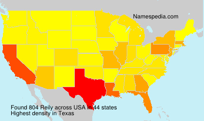 Surname Reily in USA Surname Reily in USA