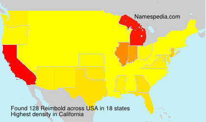 Surname Reimbold in USA Surname Reimbold in USA