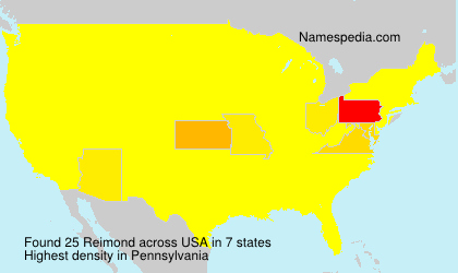 Surname Reimond in USA Surname Reimond in USA
