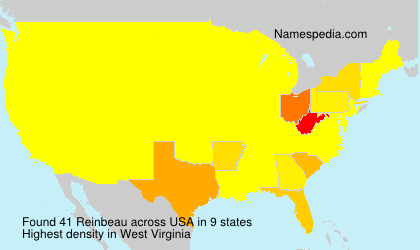 Surname Reinbeau in USA Surname Reinbeau in USA