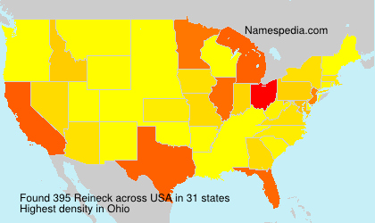 Surname Reineck in USA