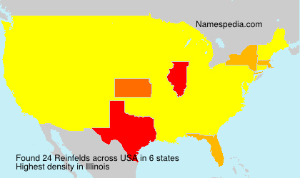 Surname Reinfelds in USA Surname Reinfelds in USA
