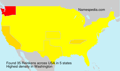 Surname Reinkens in USA Surname Reinkens in USA
