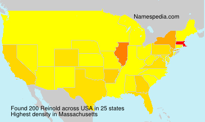 Surname Reinold in USA Surname Reinold in USA
