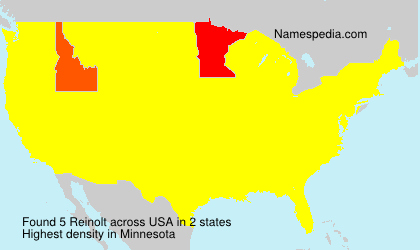 Surname Reinolt in USA Surname Reinolt in USA
