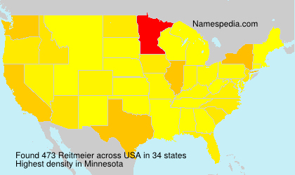 Surname Reitmeier in USA Surname Reitmeier in USA