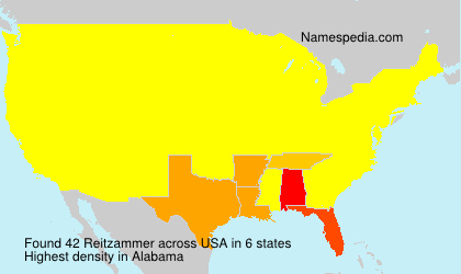 Surname Reitzammer in USA Surname Reitzammer in USA