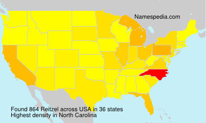 Surname Reitzel in USA Surname Reitzel in USA