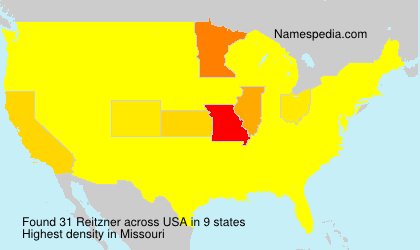 Surname Reitzner in USA Surname Reitzner in USA