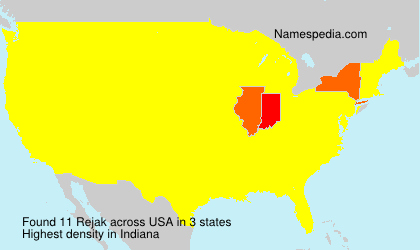 Surname Rejak in USA Surname Rejak in USA