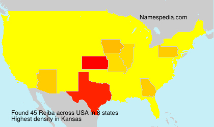 Surname Rejba in USA Surname Rejba in USA