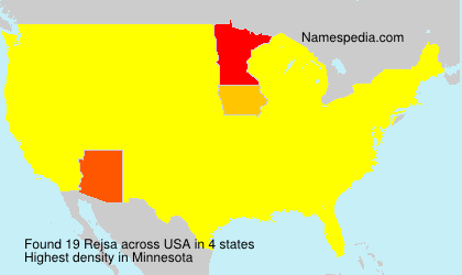 Surname Rejsa in USA Surname Rejsa in USA