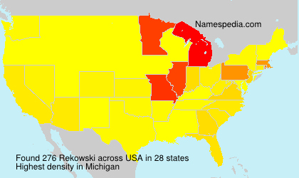 Surname Rekowski in USA Surname Rekowski in USA