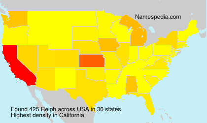Surname Relph in USA Surname Relph in USA