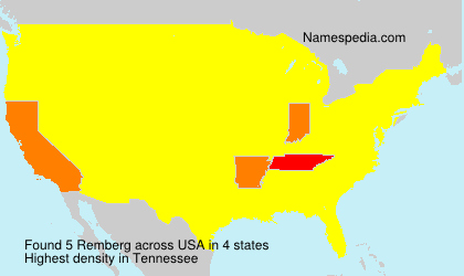 Surname Remberg in USA Surname Remberg in USA