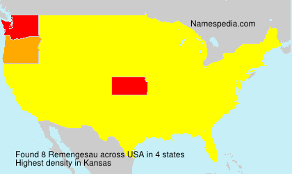 Surname Remengesau in USA Surname Remengesau in USA