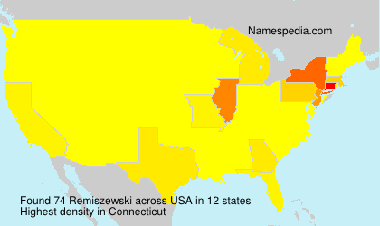 Surname Remiszewski in USA Surname Remiszewski in USA