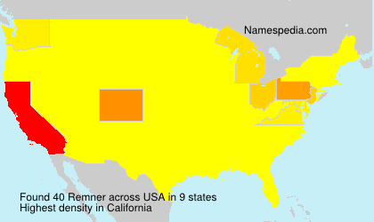 Surname Remner in USA Surname Remner in USA