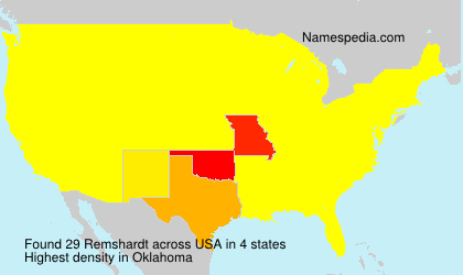 Surname Remshardt in USA Surname Remshardt in USA