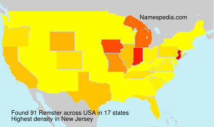 Surname Remster in USA Surname Remster in USA