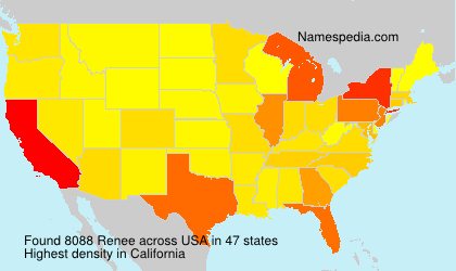Surname Renee in USA Surname Renee in USA