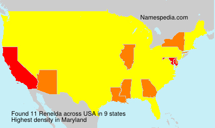 Surname Renelda in USA Surname Renelda in USA