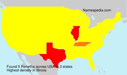 Surname Renetha in USA Surname Renetha in USA