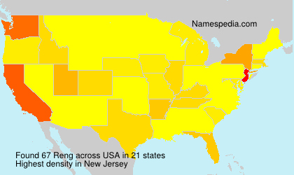 Surname Reng in USA Surname Reng in USA