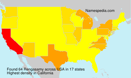 Surname Rengasamy in USA Surname Rengasamy in USA