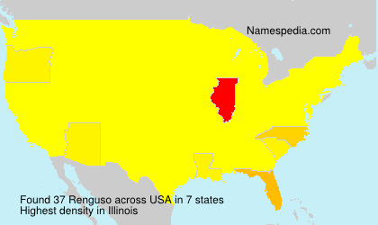 Surname Renguso in USA Surname Renguso in USA