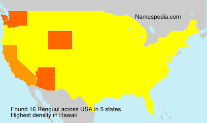 Surname Renguul in USA Surname Renguul in USA