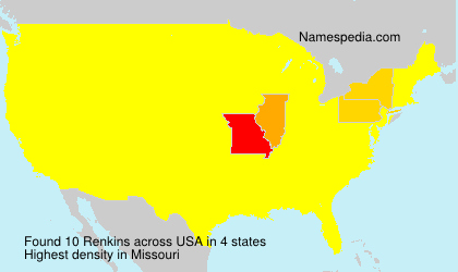 Surname Renkins in USA Surname Renkins in USA