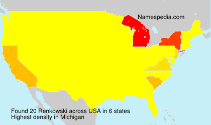 Surname Renkowski in USA Surname Renkowski in USA