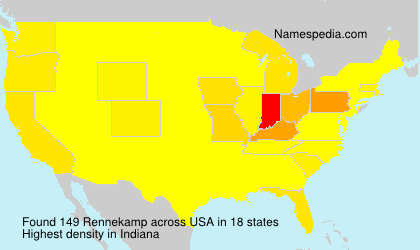 Surname Rennekamp in USA Surname Rennekamp in USA