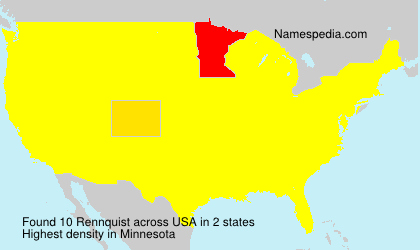 Surname Rennquist in USA Surname Rennquist in USA