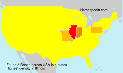 Surname Rentin in USA Surname Rentin in USA