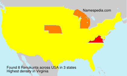 Surname Renukunta in USA Surname Renukunta in USA
