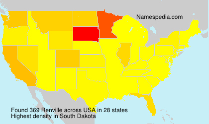 Surname Renville in USA Surname Renville in USA